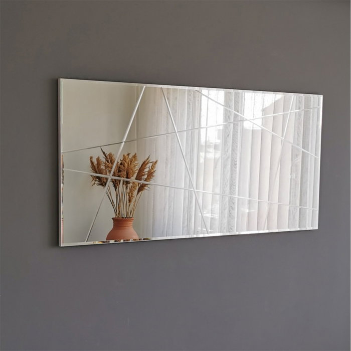 Hanah Home Espejo A331Y Plata 130x62 cm